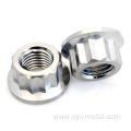 High-quality Titanium Flanged Axle Nut For Motorcycle